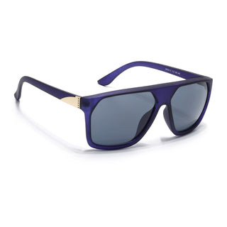 Eyejack Blue Wayfarer Sunglasses for Men & Women (8024CL1051)