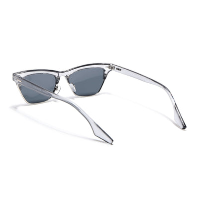 Eyejack Grey Cateye Sunglasses for Women (8583CL1250)