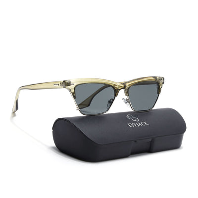 Eyejack Green Cateye Sunglasses for Women (8583CL1252)