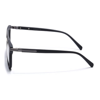 Eyejack Black Wayfarer Polarized Sunglasses for Men & Women (868PCL2137)