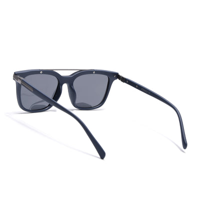 Eyejack Blue Wayfarer Polarized Sunglasses for Men & Women (868PCL2138)