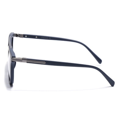 Eyejack Blue Wayfarer Polarized Sunglasses for Men & Women (868PCL2138)