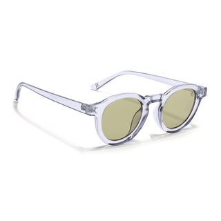 Blake - Transparent Round Sunglasses (89290CL2191)