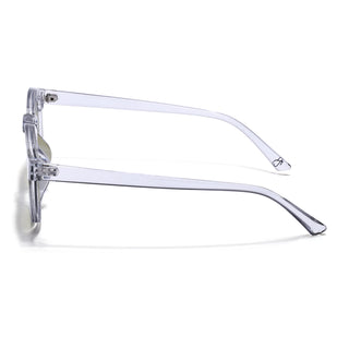 Blake - Transparent Round Sunglasses (89290CL2191)