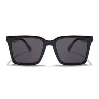 Eyejack Square Sunglasses for Men & Women (Black Lens | Black Frame - 90150CL756)