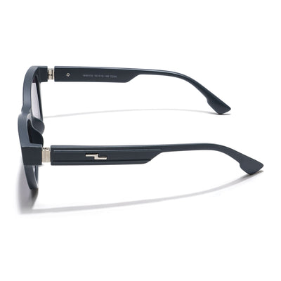 Eyejack Grey & Clear Cateye Sunglasses for Women (90152CL763)