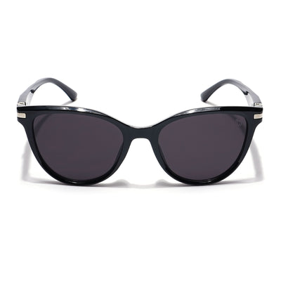Eyejack Black Cateye Sunglasses for Women (90160CL814)