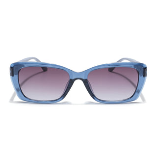 Eyejack Blue Rectangle Sunglasses for Men & Women (90164CL849)