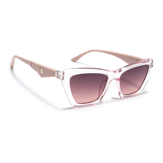 Eyejack Pink Cateye Sunglasses for Women (90165CL851)