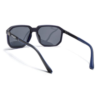 Eyejack Blue Wayfarer Polarized Sunglasses for Men & Women (91128PCL1140)