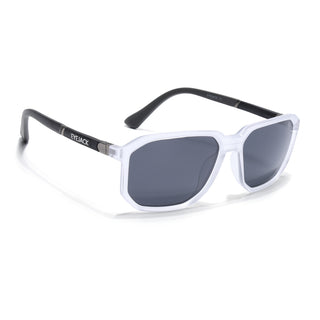 Eyejack Transparent Wayfarer Polarized Sunglasses for Men & Women (91128PCL1141)