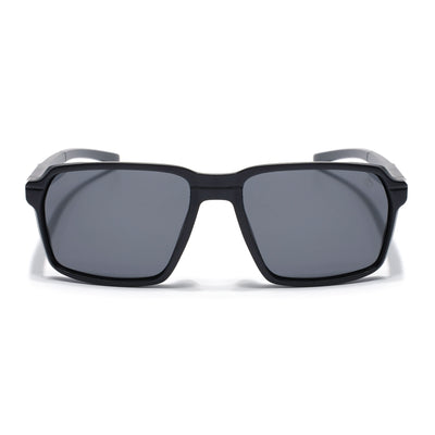 Torque I Matt Black Wayfarer Polarized Sunglasses (91141PCL1142)