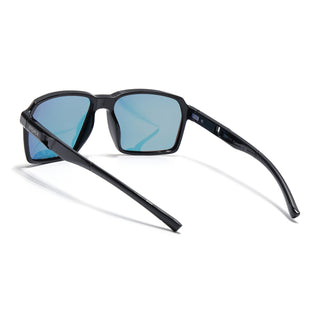 Eyejack Shine Black Wayfarer Polarized Sunglasses for Men & Women (91141PCL1143)