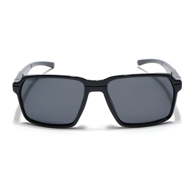 Torque I Shine Black Wayfarer Polarized Sunglasses (91141PCL1191)