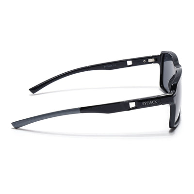 Torque I Shine Black Wayfarer Polarized Sunglasses (91141PCL1191)