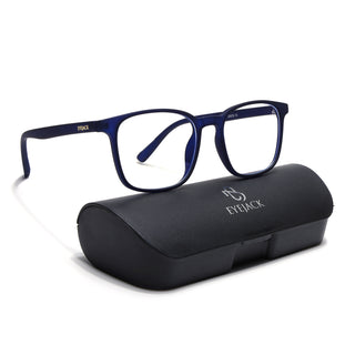 Eyejack NEO Navy Blue Wayfarer Eyeglasses for Men & Women (92016CL1186-C3)