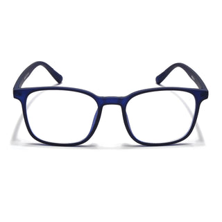 Eyejack NEO Navy Blue Wayfarer Eyeglasses for Men & Women (92016CL1186-C3)