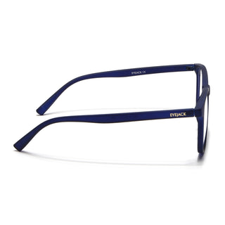 Eyejack NEO Navy Blue Wayfarer Eyeglasses for Men & Women (92016CL1186-C3)