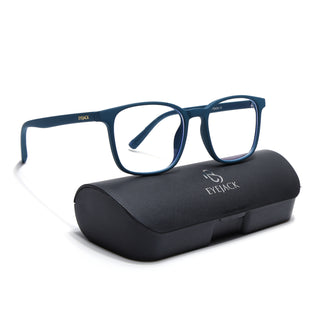 Eyejack NEO Blue Wayfarer Eyeglasses for Men & Women (92016CL1187-C4)