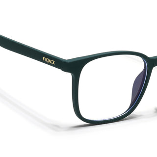 Eyejack NEO Green Wayfarer Eyeglasses for Men & Women (92016CL1188-C5)