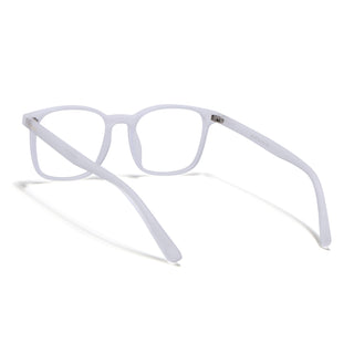 Eyejack NEO Transparent Wayfarer Eyeglasses for Men & Women (92016CL1190-C7)