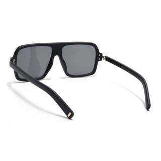 Eyejack Black Wayfarer Sunglasses for Men & Women (9392CL1053)