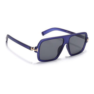 Eyejack Blue Wayfarer Sunglasses for Men & Women (9392CL1054)