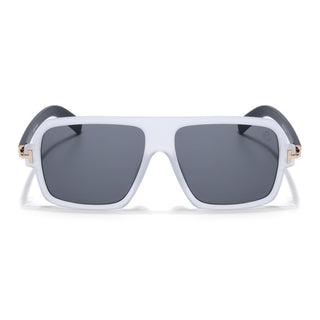 Eyejack Grey Wayfarer Sunglasses for Men & Women (9392CL1055)