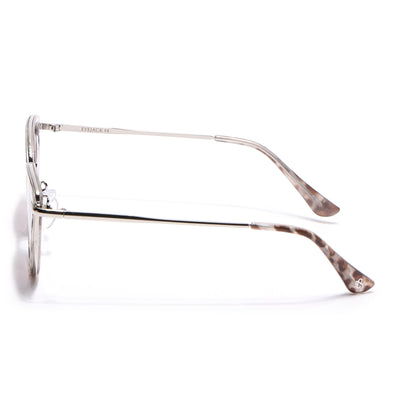 Eyejack White & Brown Cateye Sunglasses for Women (9429CL1101)