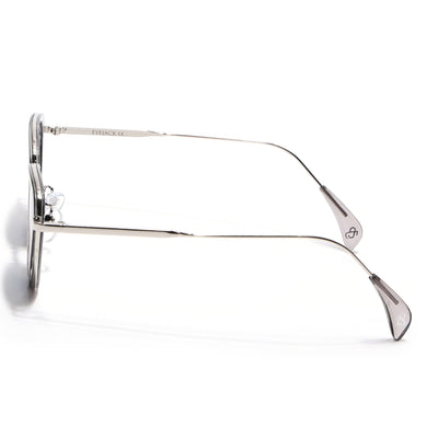 Eyejack Grey & Silver Cateye Sunglasses for Women (9435CL1104)
