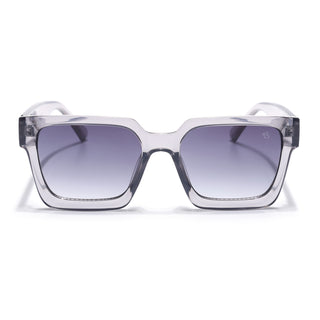 Eyejack Grey Square Sunglasses for Men & Women (98018CL1155)