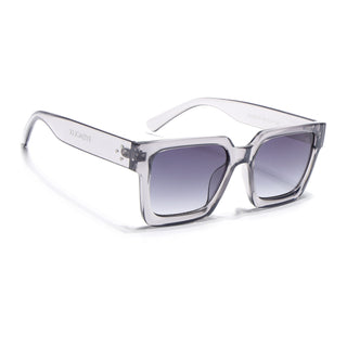 Eyejack Grey Square Sunglasses for Men & Women (98018CL1155)