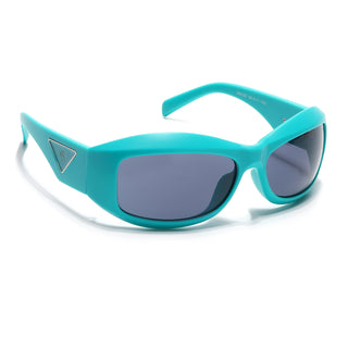 Eyejack Sea Green Wrap Around Sunglasses for Men & Women (98036CL1083)