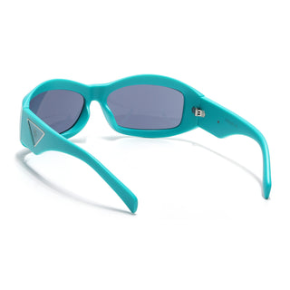 Eyejack Sea Green Wrap Around Sunglasses for Men & Women (98036CL1083)