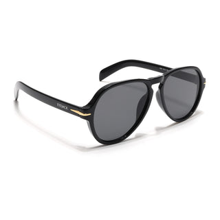 Eyejack Black Aviator Sunglasses for Men & Women (986CL972)