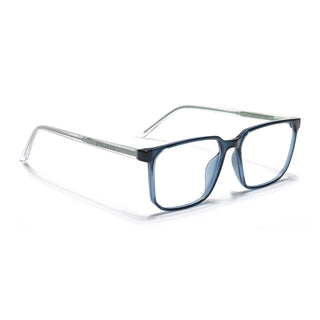 Eyejack Minimals Sea Green Square Eyeglasses for Men & Women (A01FCL1309-C6)