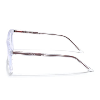 Eyejack Minimals Transparent Square Eyeglasses for Men & Women (A02FCL1313-C3)