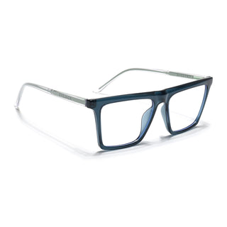 Eyejack Minimals Sea Green Square Eyeglasses for Men & Women (A03FCL1323-C6)