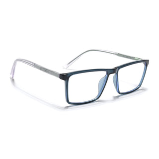 Eyejack Minimals Sea Green Rectangle Eyeglasses for Men & Women (A04FCL1330-C6)