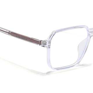 Eyejack Minimals Transparent Square Eyeglasses for Men & Women (A05FCL1334-C3)