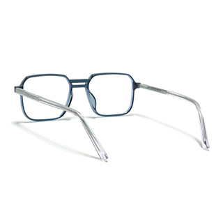 Eyejack Minimals Sea Green Square Eyeglasses for Men & Women (A05FCL1337-C6)