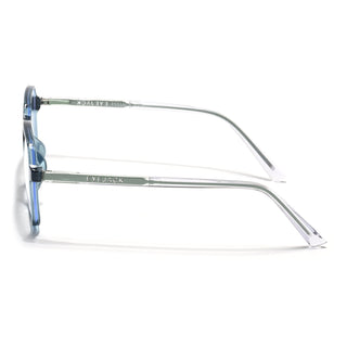 Eyejack Minimals Sea Green Square Eyeglasses for Men & Women (A05FCL1337-C6)