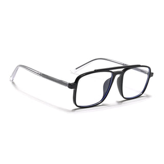 Eyejack Minimals Shine Black Wayfarer Eyeglasses for Men & Women (A06FCL1339-C1)