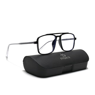 Eyejack Minimals Shine Black Wayfarer Eyeglasses for Men & Women (A06FCL1339-C1)