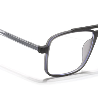 Eyejack Minimals Matt Grey Wayfarer Eyeglasses for Men & Women (A06FCL1340-C2)