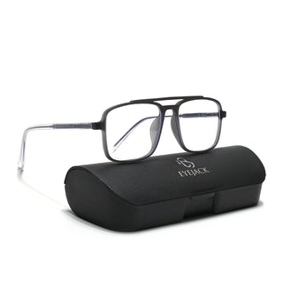 Eyejack Minimals Matt Grey Wayfarer Eyeglasses for Men & Women (A06FCL1340-C2)