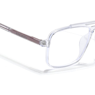 Eyejack Minimals Transparent Wayfarer Eyeglasses for Men & Women (A06FCL1341-C3)