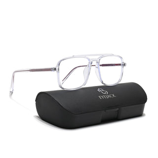 Eyejack Minimals Transparent Wayfarer Eyeglasses for Men & Women (A06FCL1341-C3)