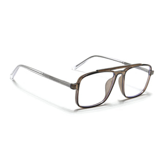 Eyejack Minimals Brown Wayfarer Eyeglasses for Men & Women (A06FCL1345-C7)