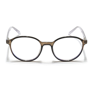 Eyejack Minimals Brown Round Eyeglasses for Men & Women (A07FCL1352-C7)